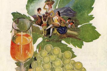 Origen e historia de unas Fiestas las de la Vendimia de Jerez (Foto primer cartel de las fiestas, del artista Manuel Troncoso Jurado)