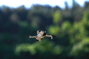 Un dron que detecta plagas y ahuyenta aves en explotaciones agrícolas (Foto Comunidad de Madrid)