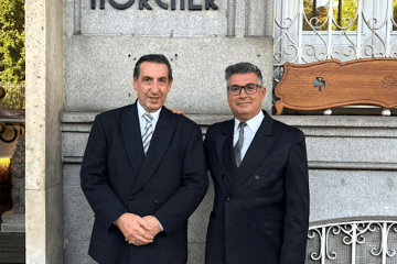 Blas Benito y Raúl Rodríguez (Horcher) Premio Nacional de Gastronomía a la Mejor Dirección de Sala