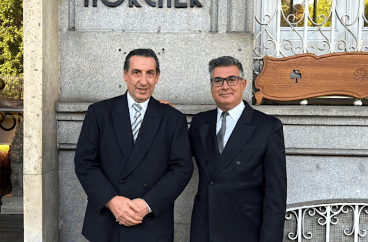 Blas Benito y Raúl Rodríguez (Horcher) Premio Nacional de Gastronomía a la Mejor Dirección de Sala
