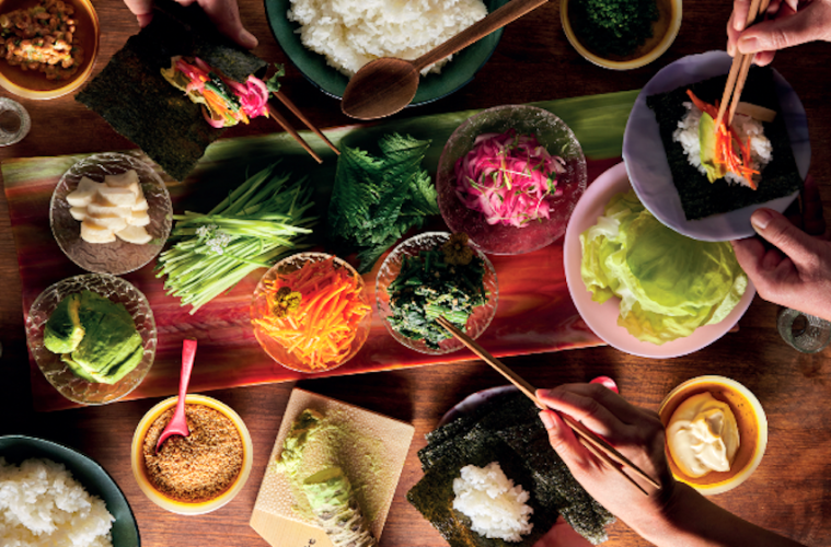 Cocina japonesa 100 % vegetal, una alternativa asociada a la longevidad
