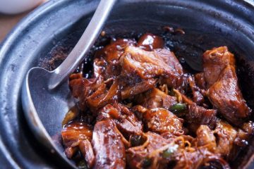 Estofado de carne con la Guinness que sobró de ayer