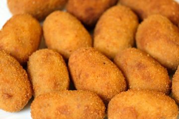 Croquetas de calabaza y ternera