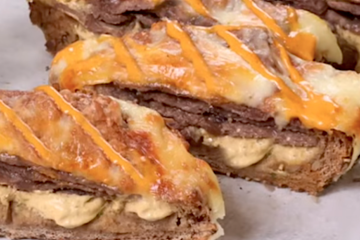 Montaditos de ternera con salsa de chipotle ahumado