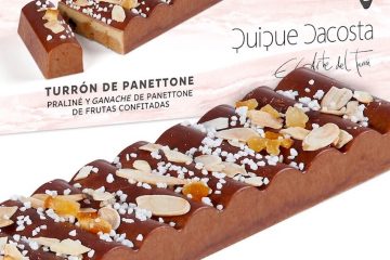 Turrones gourmet creados por chefs con estrellas Michelin