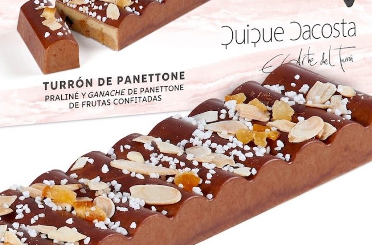 Turrones gourmet creados por chefs con estrellas Michelin