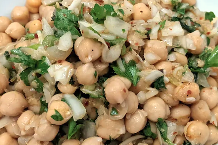 Balilah con garbanzos cocidos sobrantes
