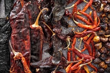 Guía para distinguir el nivel de picante de los chiles en la comida mexicana