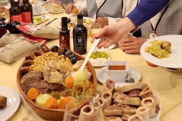 El cocido madrileño, declarado Bien de Interés Cultural por la Comunidad de Madrid (Foto Cofradía del CM)