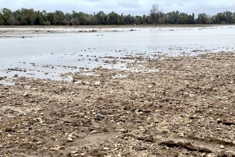Ya se pueden comunicar, para su reparación, los daños de las borrascas en caminos agrarios y regadíos (Foto MAPA)