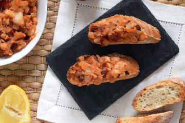 Tapitas de rin ran de bacalao