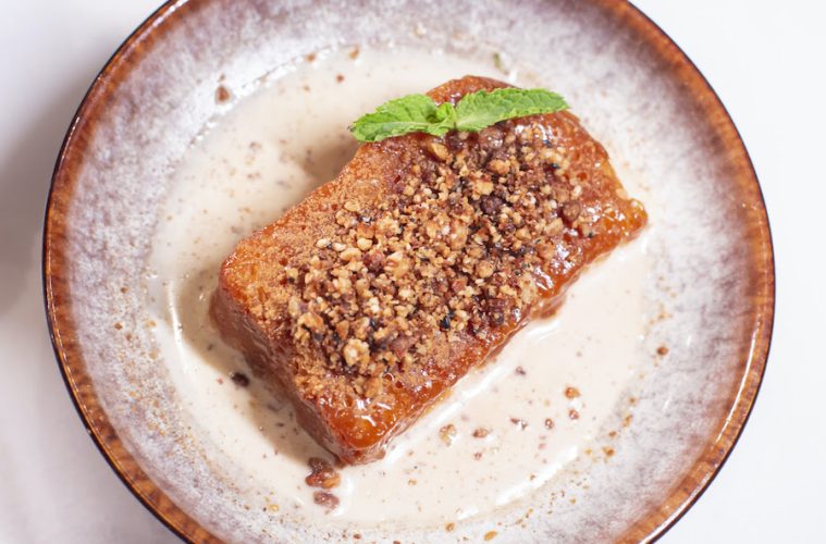 Torrijas con un sugerente toque asiático (Foto China Crown)