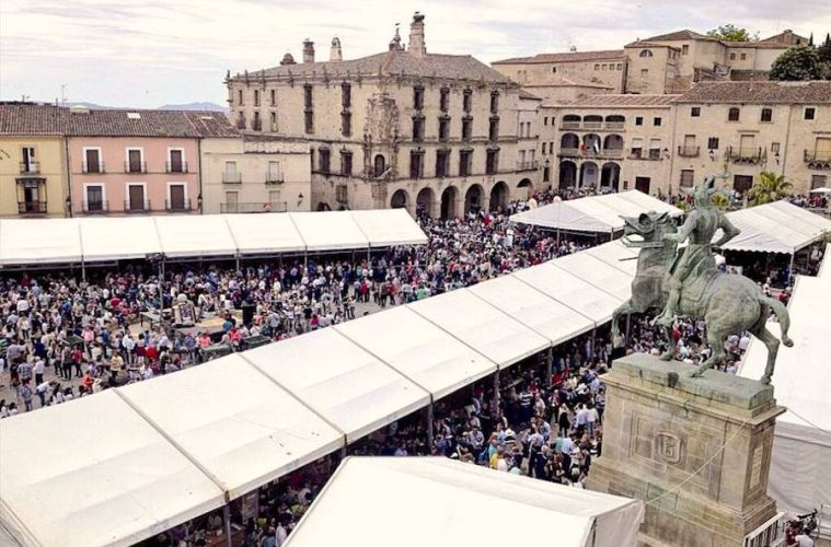 Comienza la Feria Nacional del queso de Trujillo (Foto Ayuntamiento de Trujillo)