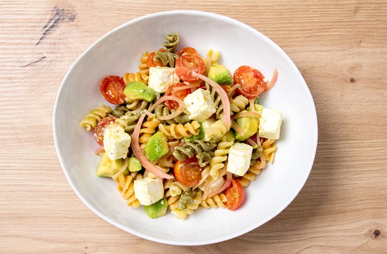 Ensalada griega de pasta