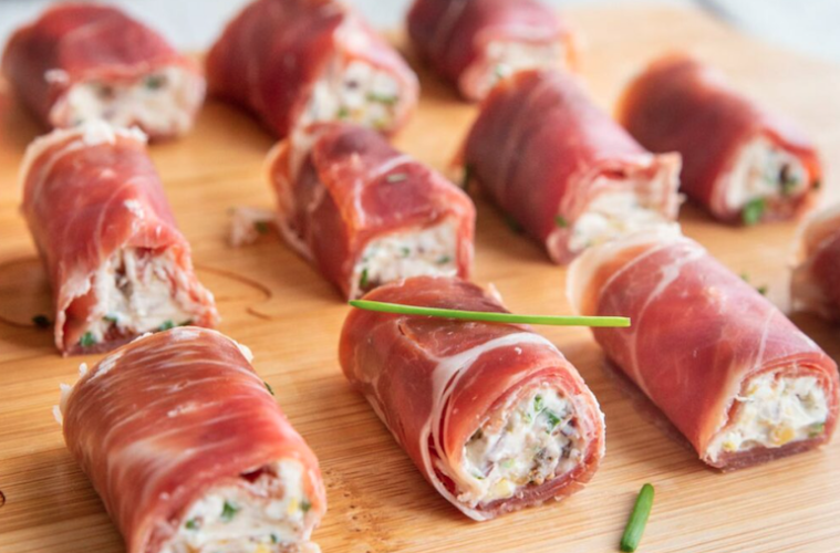 Rollitos de jamón