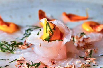 Tiradito de corvina