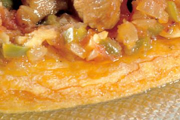 Empanada de ternera y hortalizas