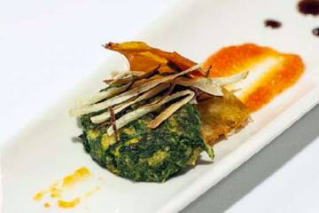 Hamburguesas de acelgas sobrantes, calabaza y patata
