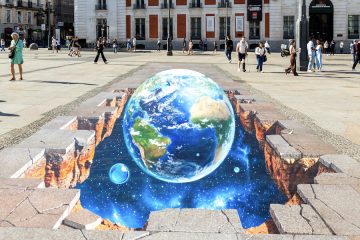 Intervención interactiva en plena Puerta del Sol para concienciar sobre el uso del agua