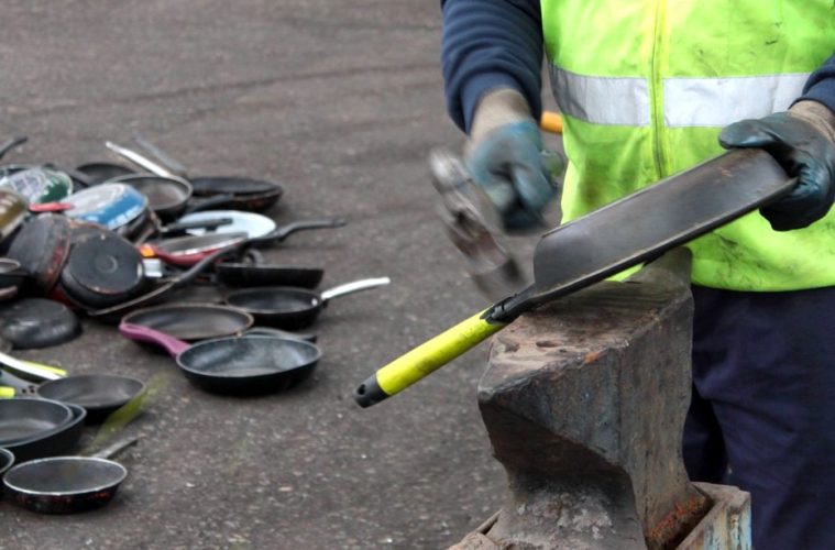 Nuevo Plan Renove y de reciclaje de sartenes usadas (Foto Inoxibar)
