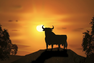 70 años de una figura icónica del paisaje español: el Toro de Osborne