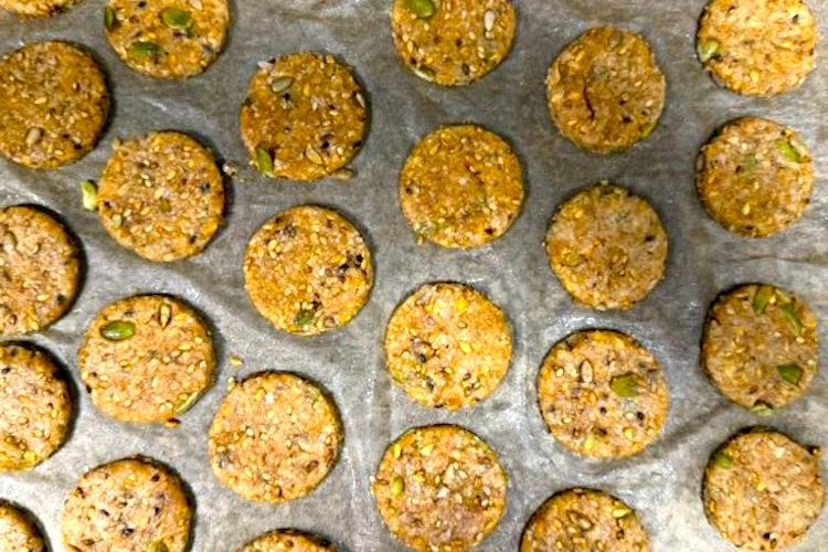 Galletas de espelta y semillas