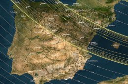 Las reservas en establecimientos con vistas al eclipse se disparan en toda la franja de totalidad (Foto Instituto Geográfico Nacional)