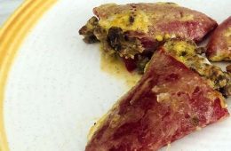 Pimientos de piquillo rellenos de carne picada
