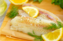 Dorada con verduritas en papillote