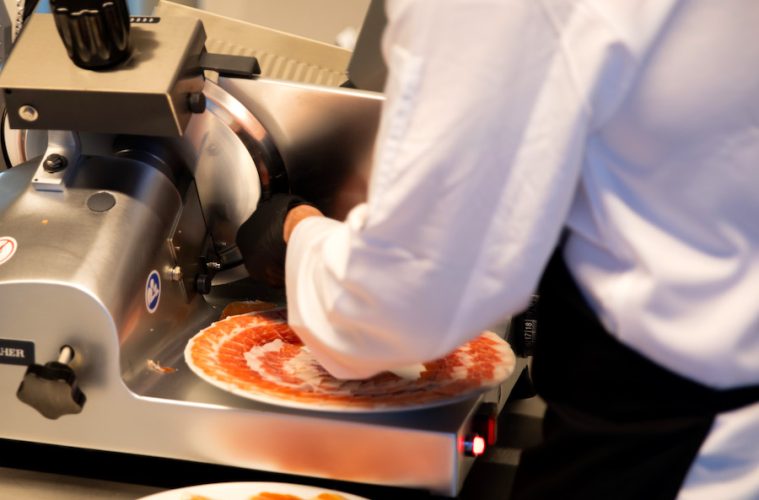 Ganadores del primer Reto Profesional de Corte de Jamón a Máquina