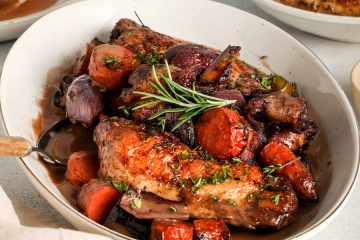 Los platos más característicos de un país Francia (Foto Just Spices - Coq au Vin