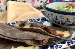 Quesadillas de chistorra y queso