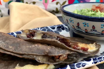 Quesadillas de chistorra y queso