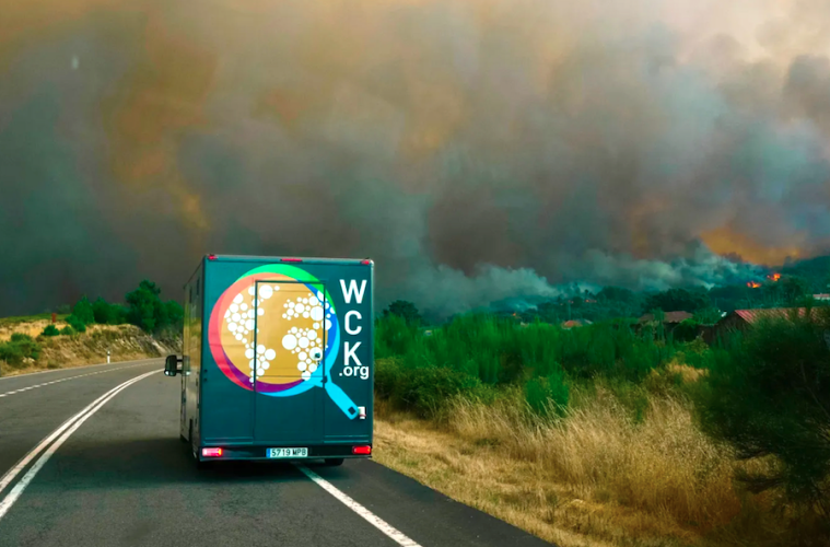 World Central Kitchen se moviliza ante los últimos incendios forestales en España Foto WCK)