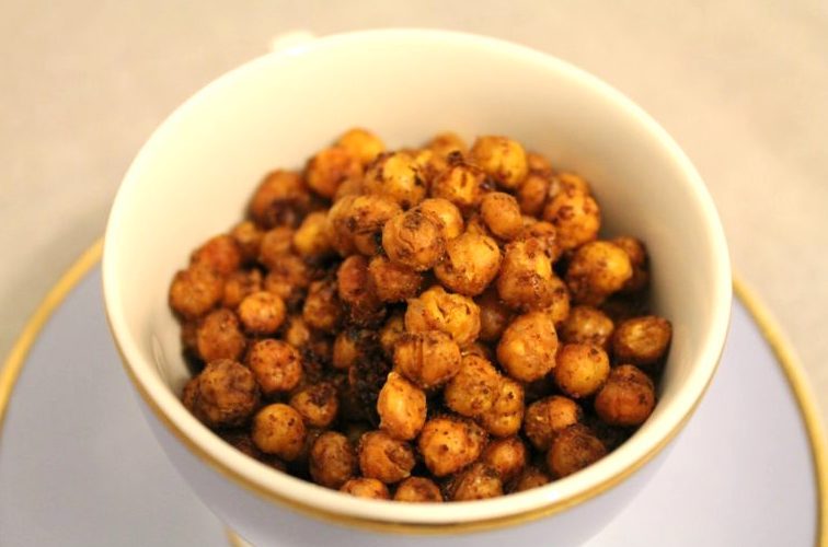 Garbanzos picantes tostados con romero y zumaque