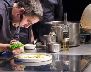 Preparando el primer Concurso Nacional de Cocina con Vino “Foto Gastrónoma)