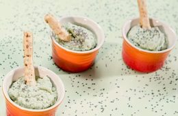 Hummus de judías verdes que sobraron de ayer