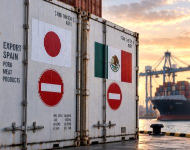 Los datos del primer semestre de 2026 permiten ya cuantificar una parte importante de las consecuencias que está teniendo la Peste Porcina Africana en el sector cárnico español. Solo en Japón y México, el valor de las exportaciones de carne, despojos y productos elaborados se ha reducido en cerca de 350 millones de euros respecto al mismo periodo de 2025.