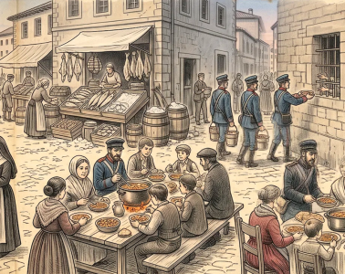 Comienza la Fiesta del Desarme de Oviedo, con su Menú del Desarme (Foto Cofradía del Desarme)