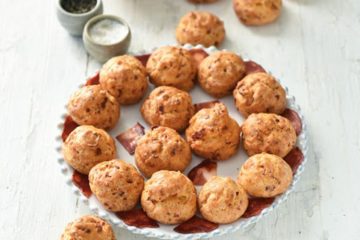 Gougères de chorizo y queso (aperitivo de fin de semana)