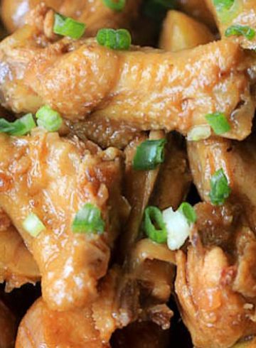 Pollo con castañas sobrantes
