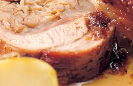 Rotti de ternera con setas